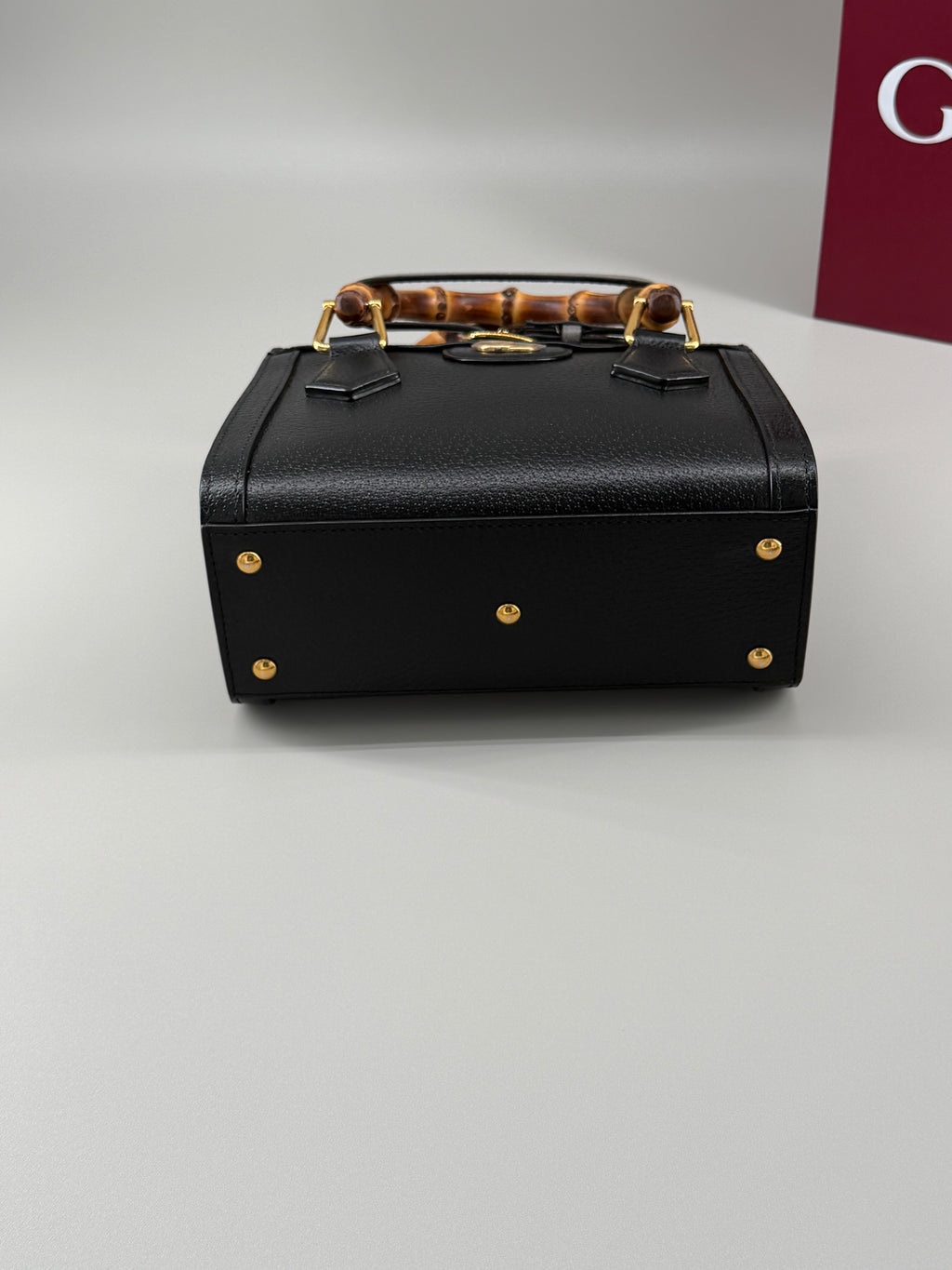 Gucci Diana Small Bamboo Top Handle Bag – Full Set