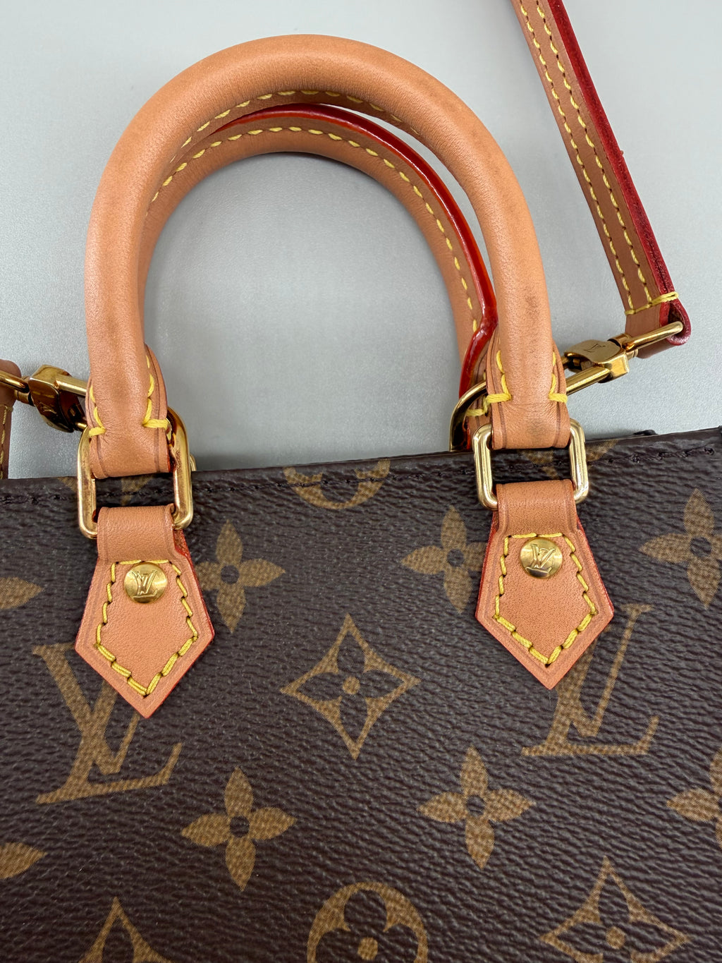 Louis Vuitton Petit Sac Plat Monogram Canvas (RFID)