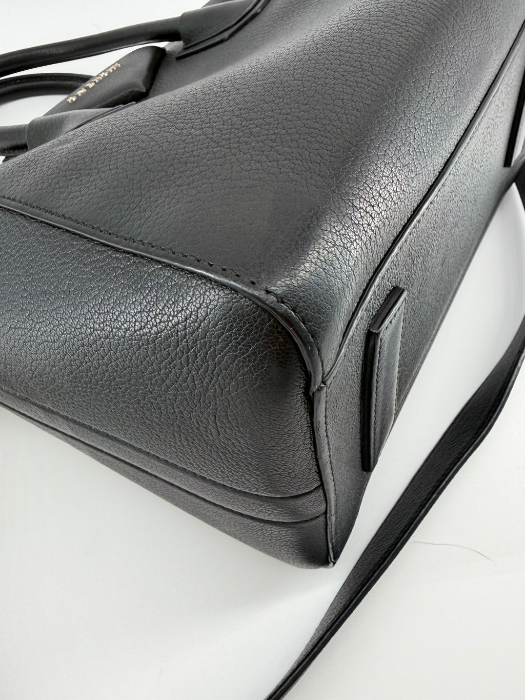 Givenchy Antigona Small Black Grained Leather Satchel Crossbody Bag