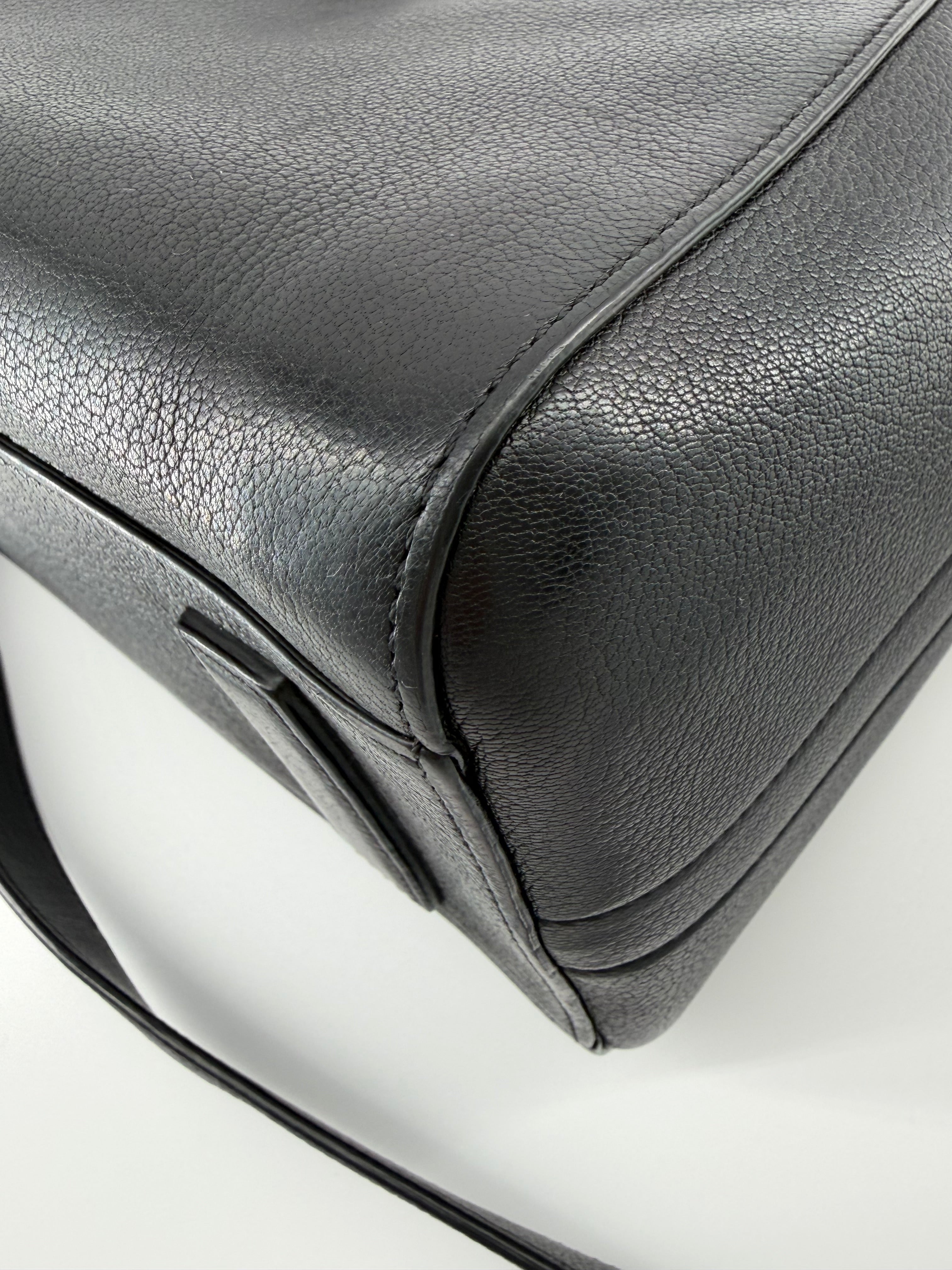 Givenchy Antigona Small Black Grained Leather Satchel Crossbody Bag