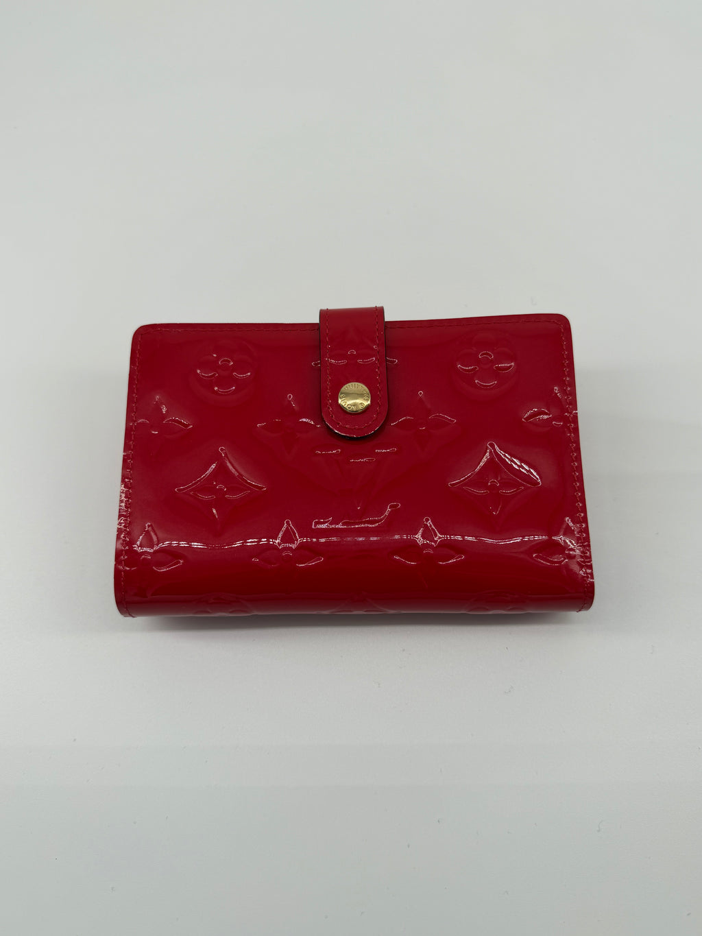 Louis Vuitton Vernis French Purse Wallet Pomme D’Amour | Like New | Full Set