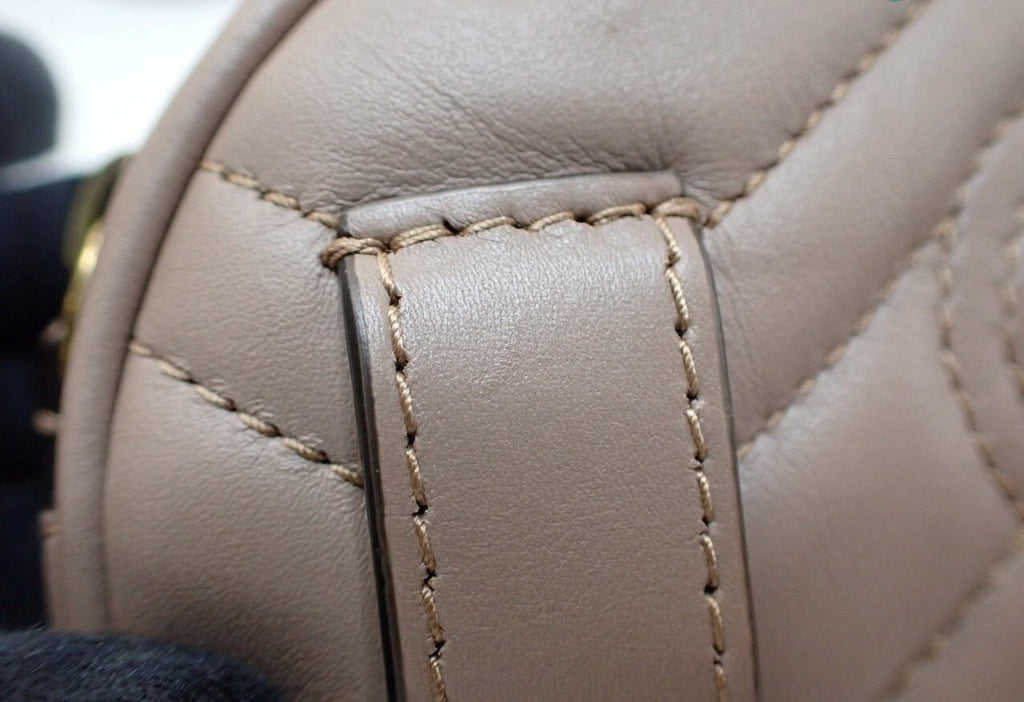 Gucci Marmont Belt Bag - Beige
