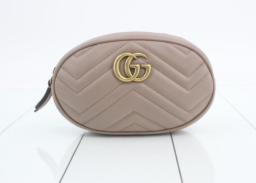 Gucci Marmont Belt Bag - Beige