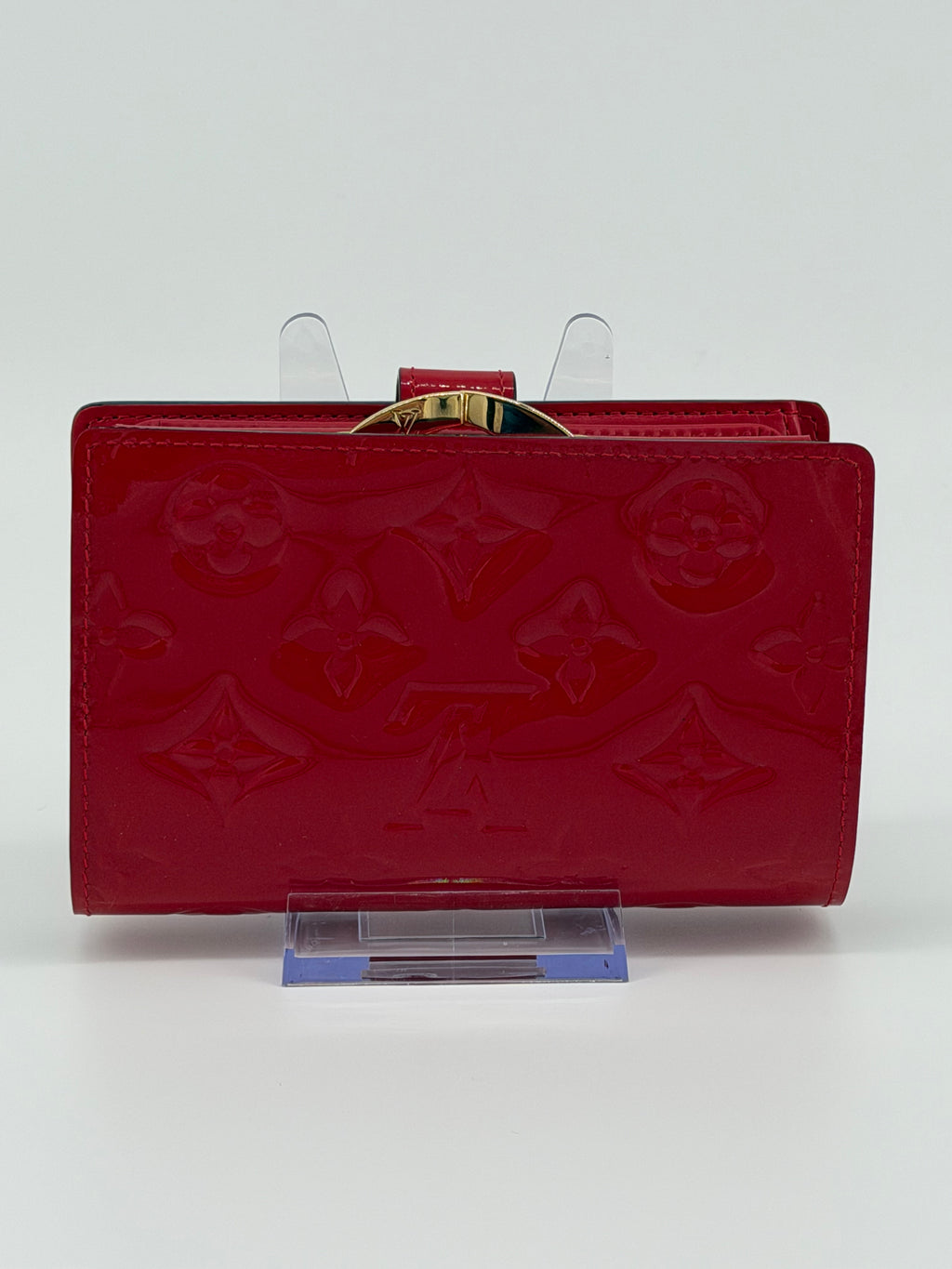 Louis Vuitton Vernis French Purse Wallet Pomme D’Amour | Like New | Full Set