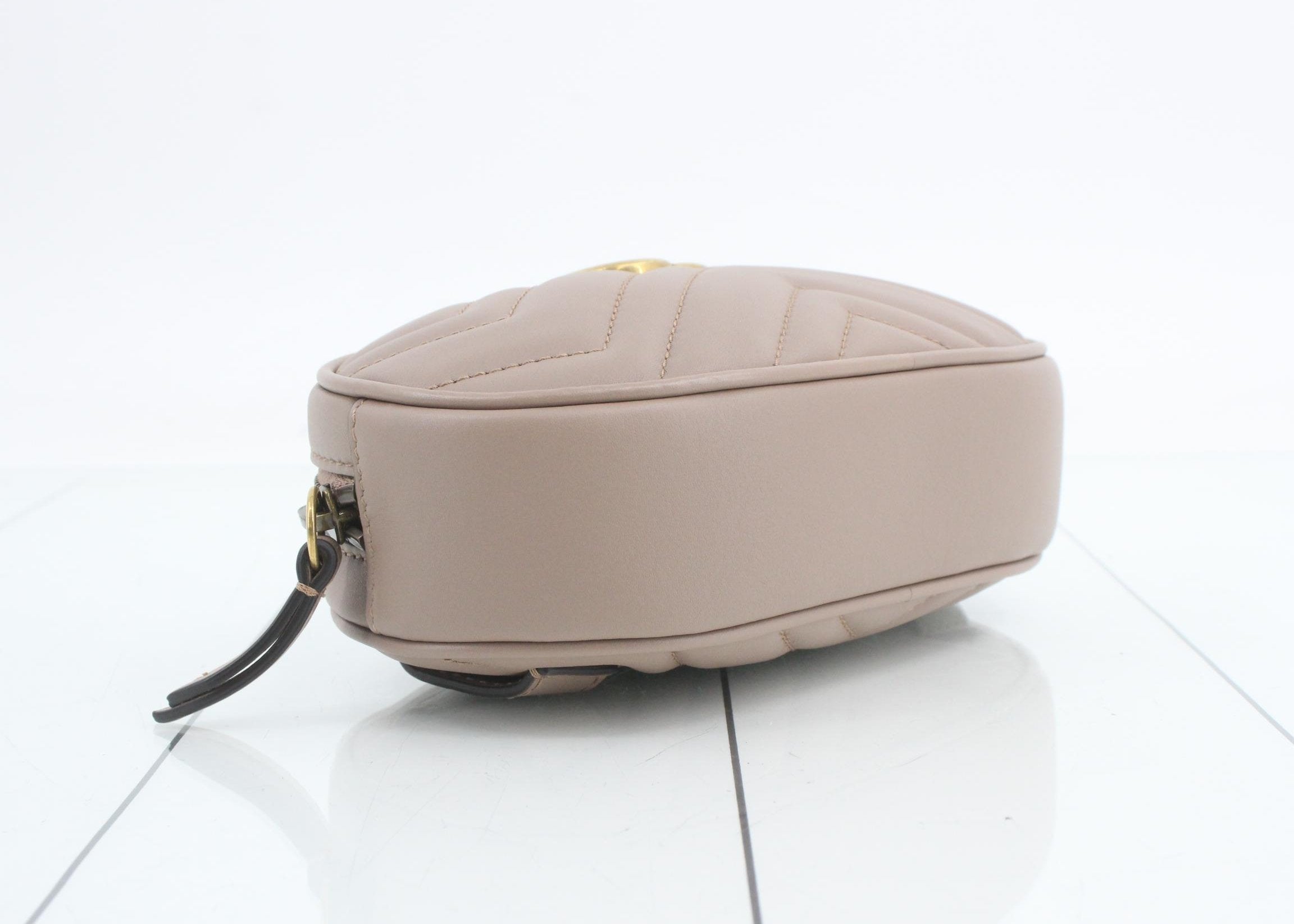 Gucci Marmont Belt Bag - Beige