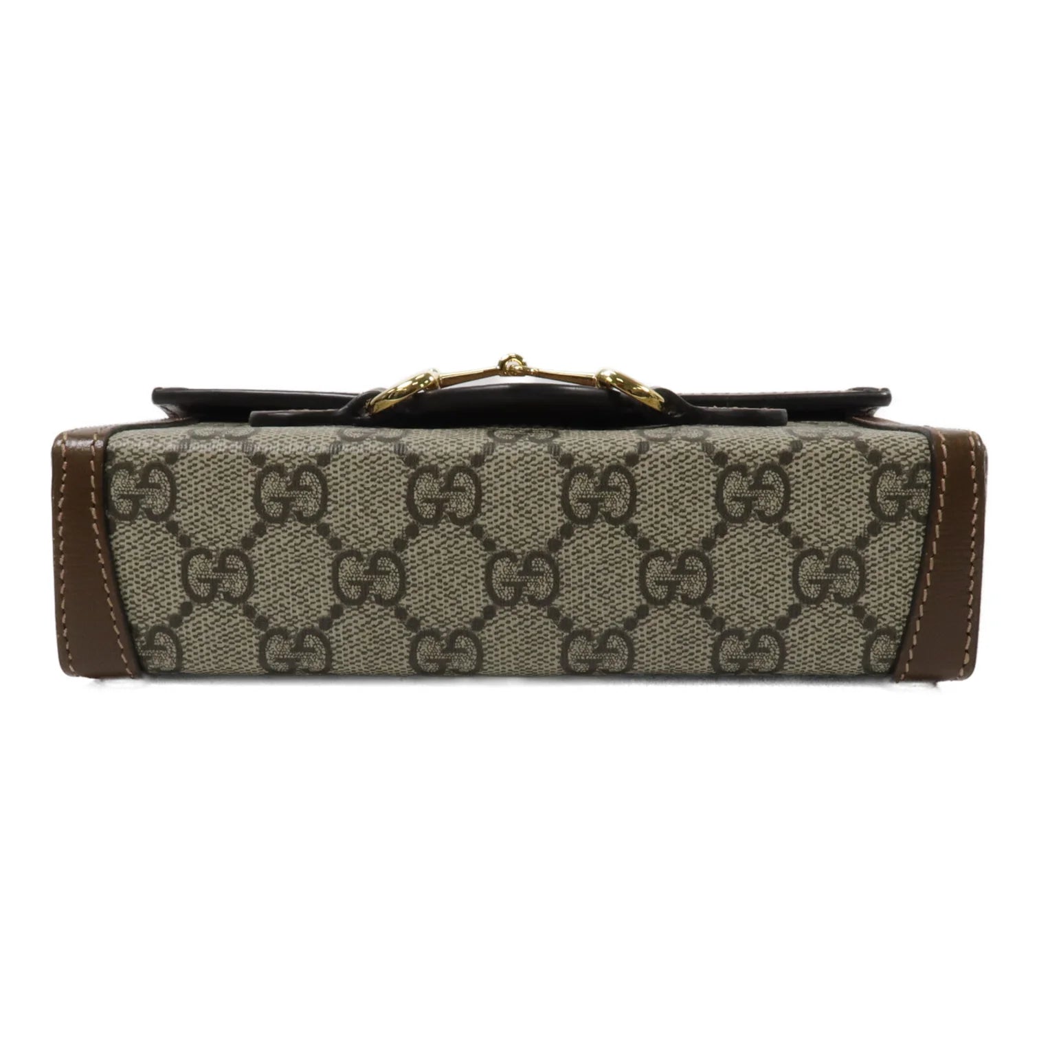GUCCI Horsebit 1955
Mini Shoulder Bag in Brown GG Supreme