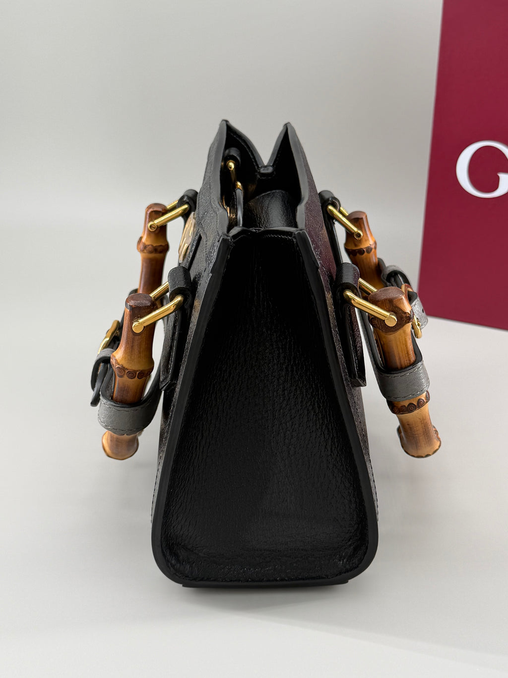 Gucci Diana Small Bamboo Top Handle Bag – Full Set