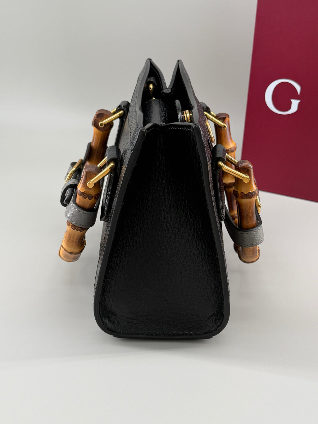 Gucci Diana Small Bamboo Top Handle Bag – Full Set