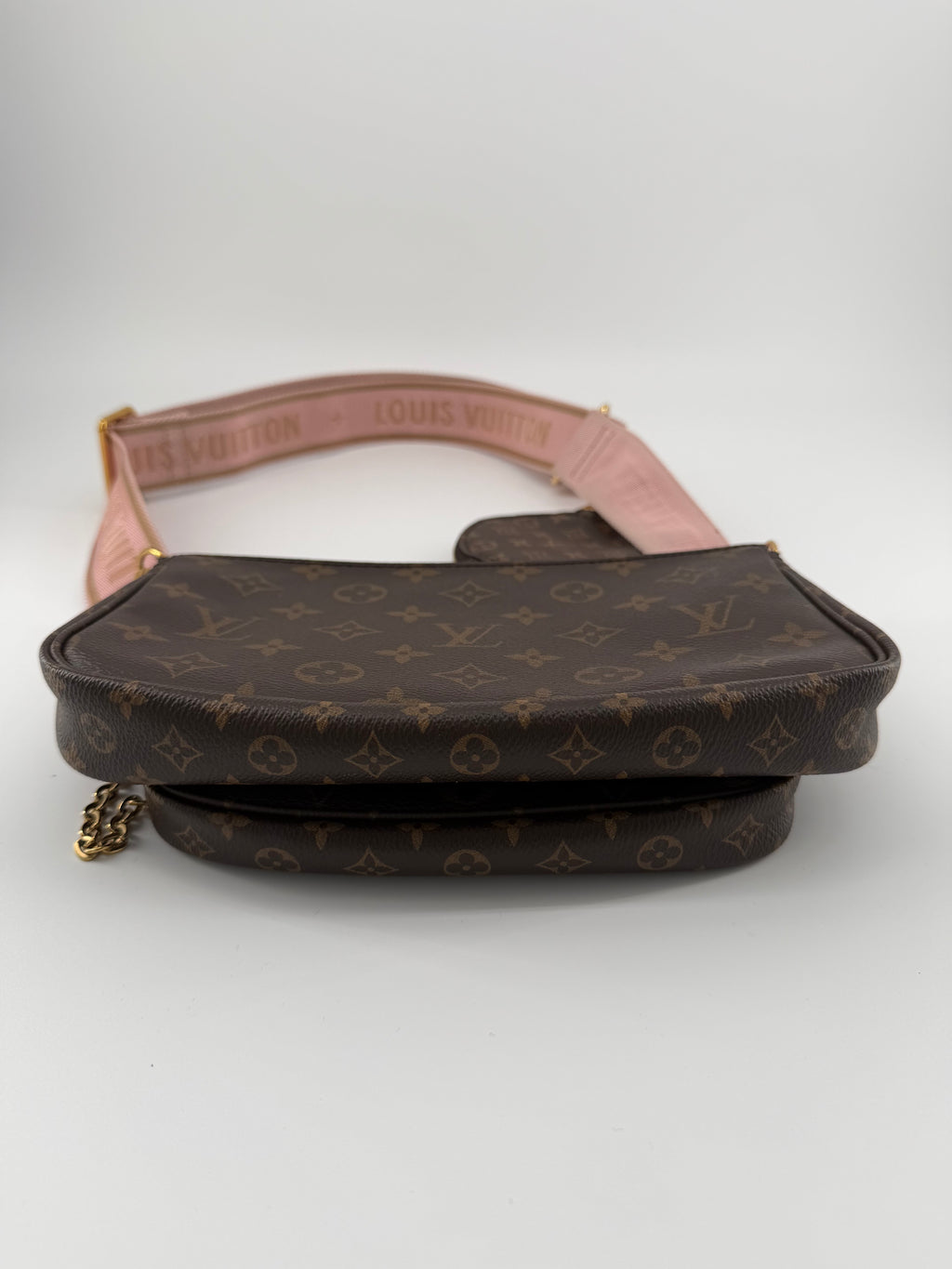 Louis Vuitton Multi Pochette Accessoires Monogram Rose