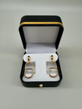 Christian Dior Dangle Earrings – Gold-Tone Metal