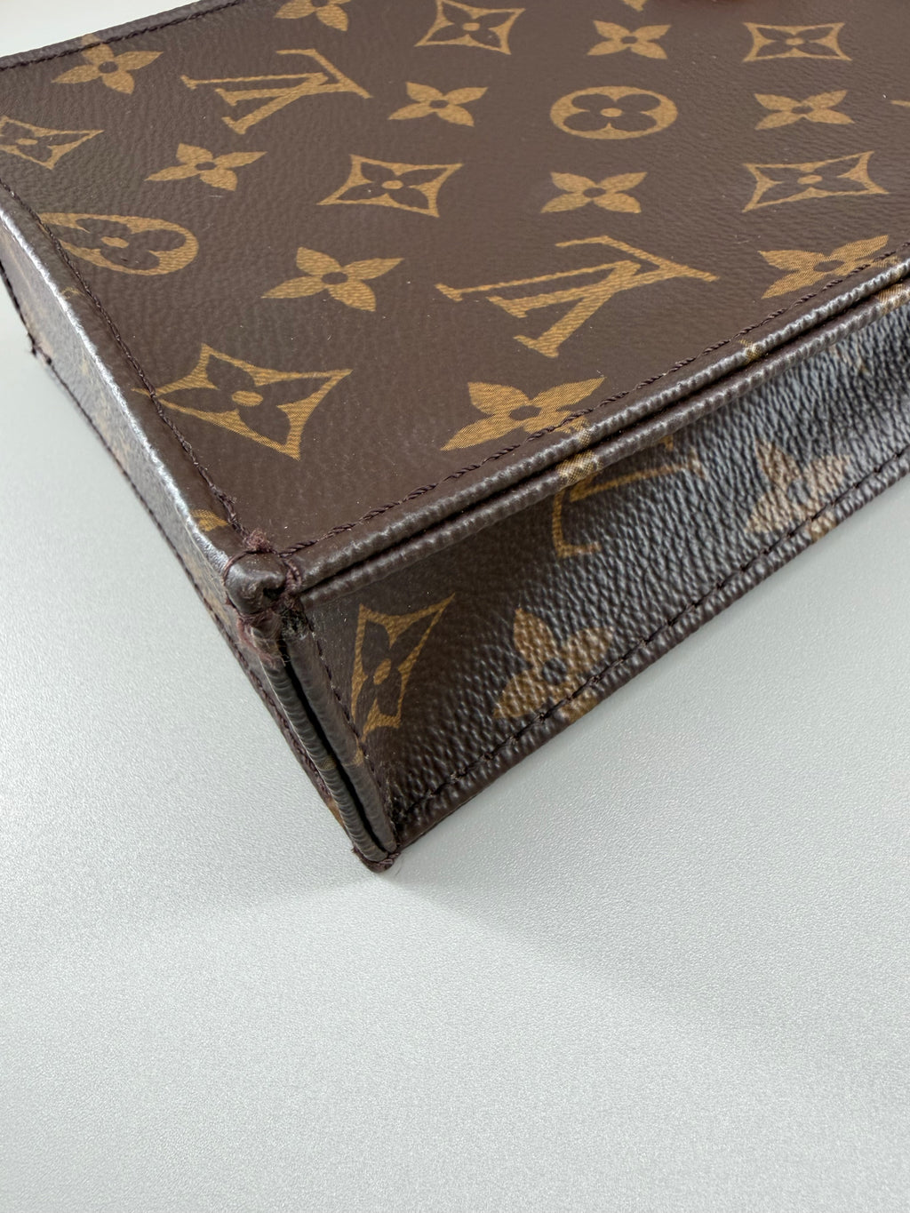Louis Vuitton Petit Sac Plat Monogram Canvas (RFID)