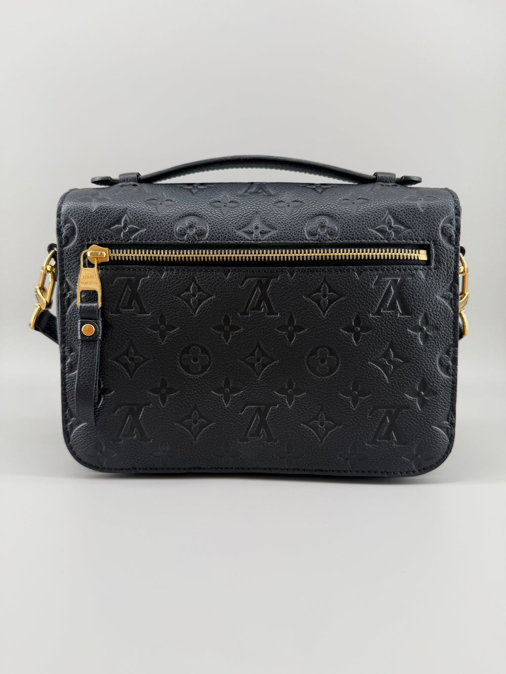 Louis Vuitton Pochette Métis MM Black Monogram Empreinte Leather