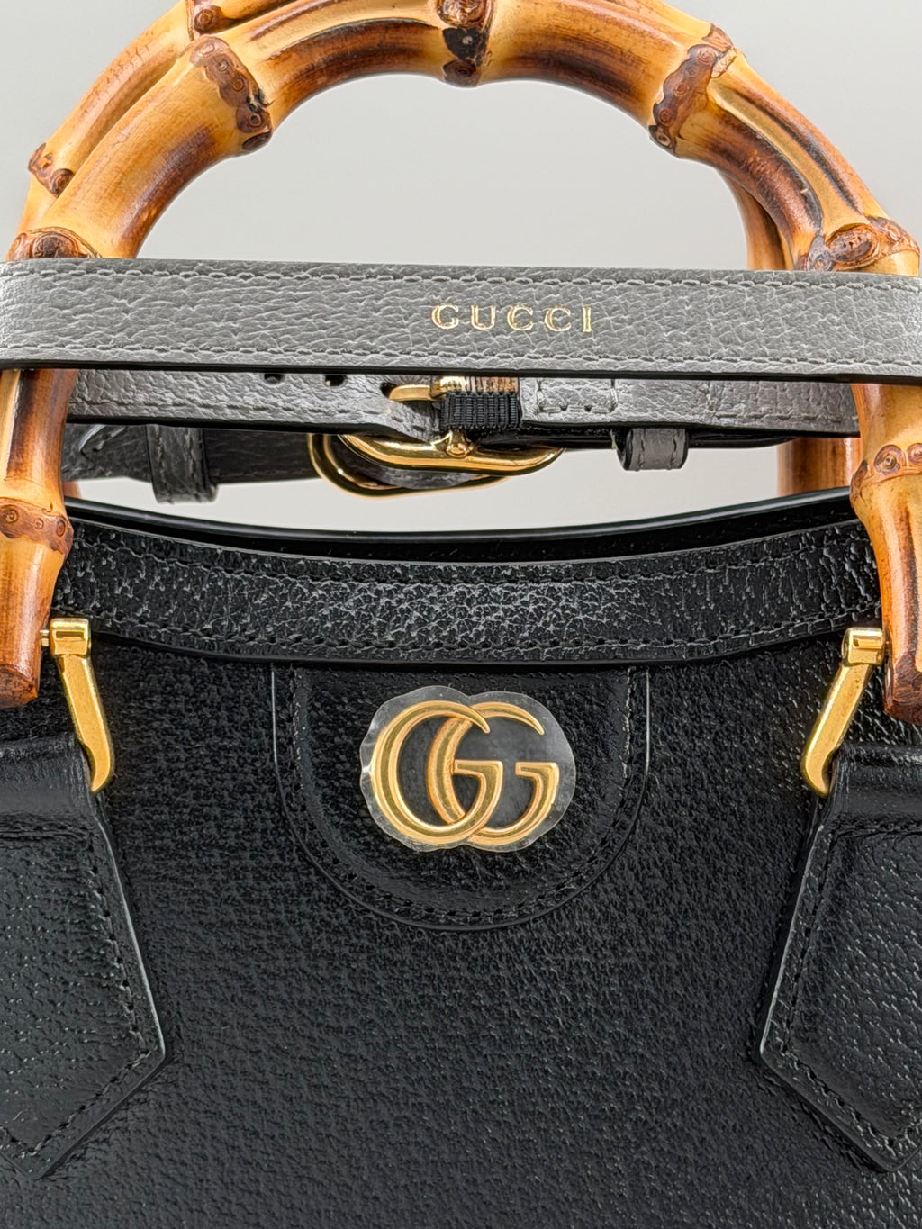 Gucci Diana Small Bamboo Top Handle Bag – Full Set