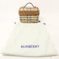 Burberry Mini Check Chain Vanity Bag (Unused/with gift receipt)