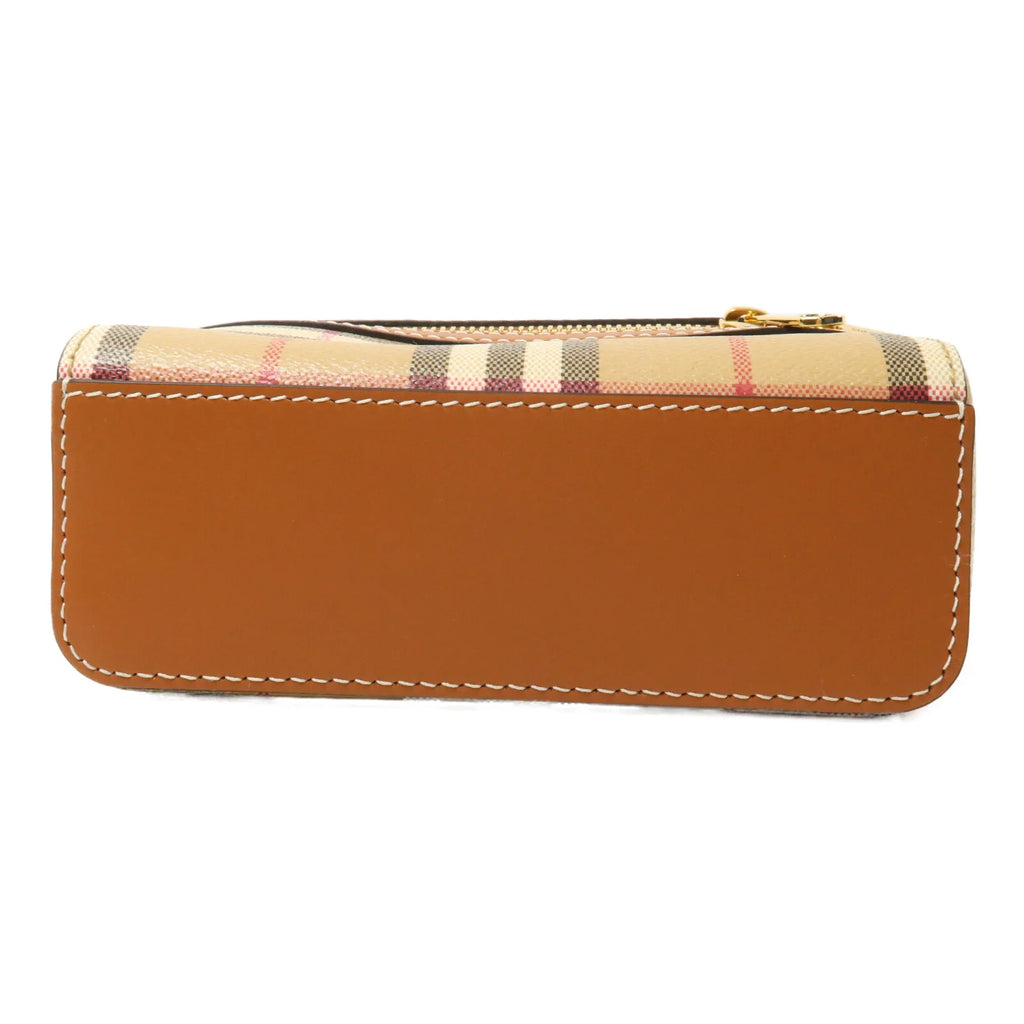 Burberry Mini Check Chain Vanity Bag (Unused/with gift receipt)