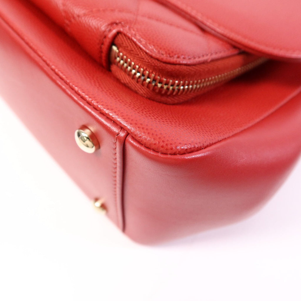 Chanel Business Affinity Large Shoulder Bag – Red Caviar Leather