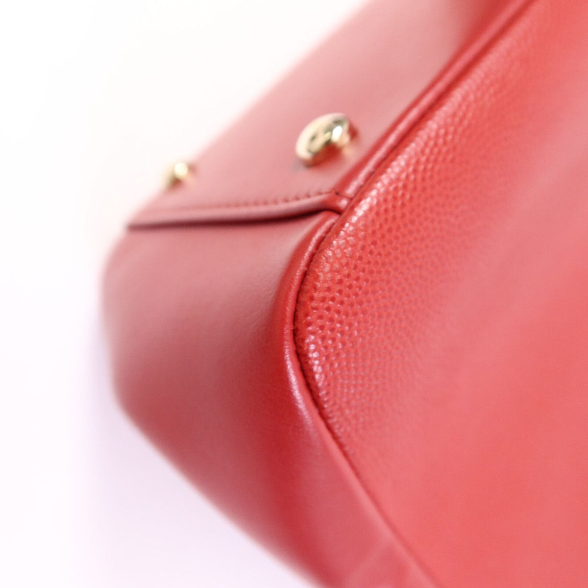 Chanel Business Affinity Large Shoulder Bag – Red Caviar Leather