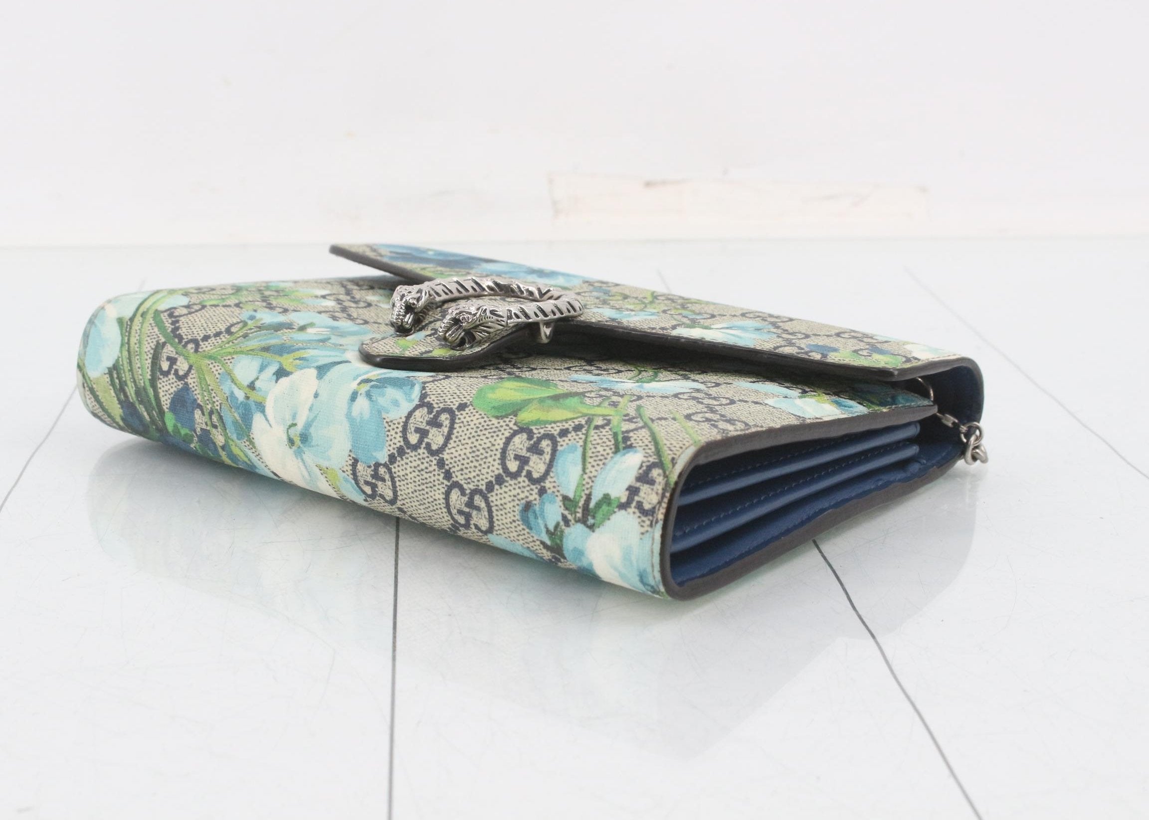 Gucci Dionysus Supreme Blooms Wallet on Chain