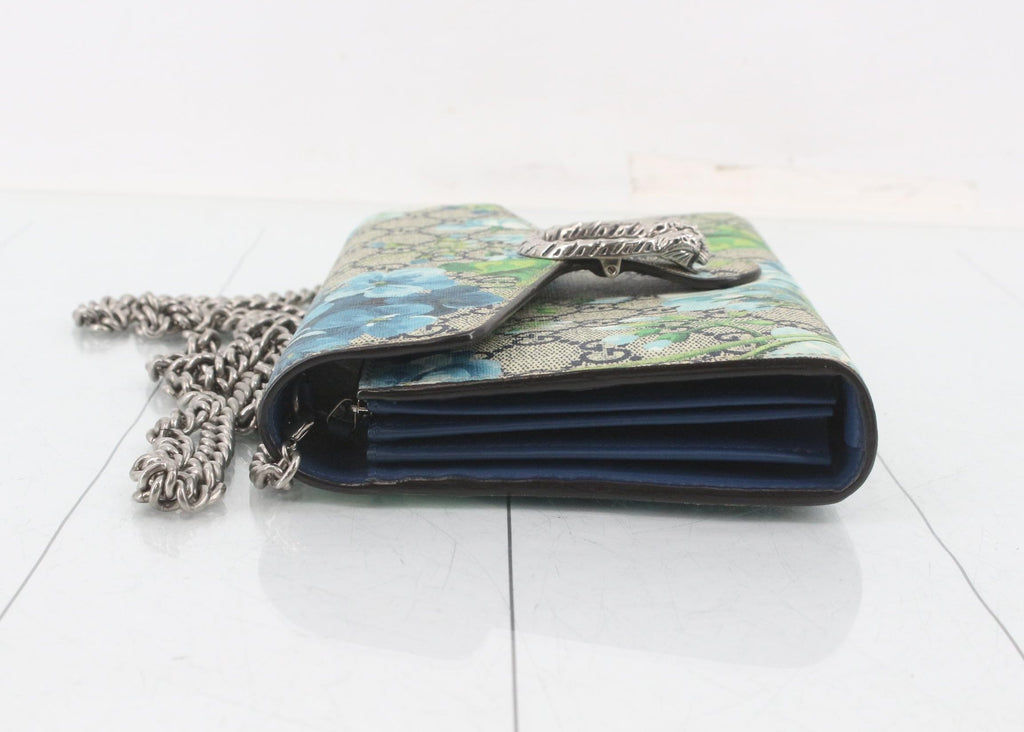 Gucci Dionysus Supreme Blooms Wallet on Chain