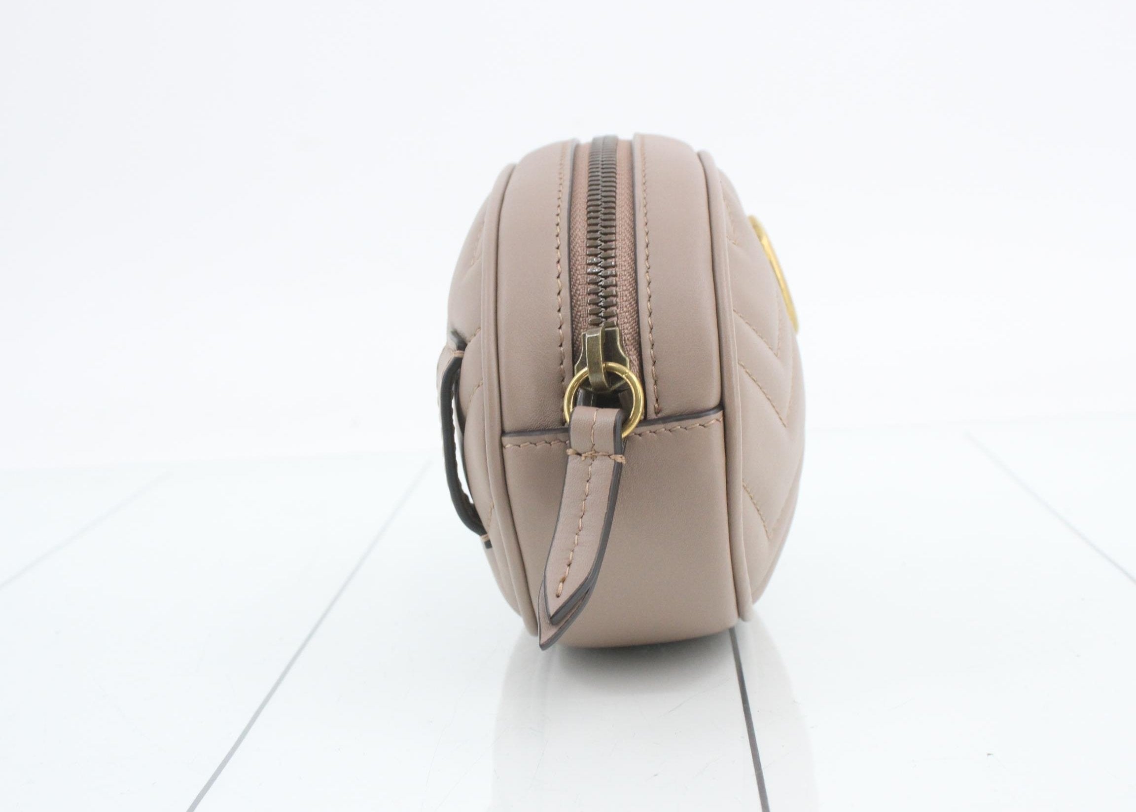 Gucci Marmont Belt Bag - Beige