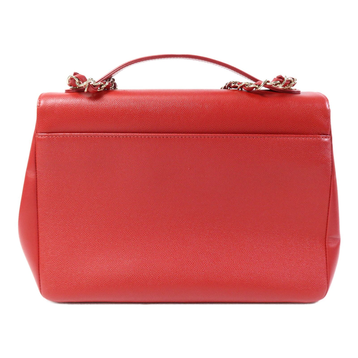 Chanel Business Affinity Large Shoulder Bag – Red Caviar Leather
